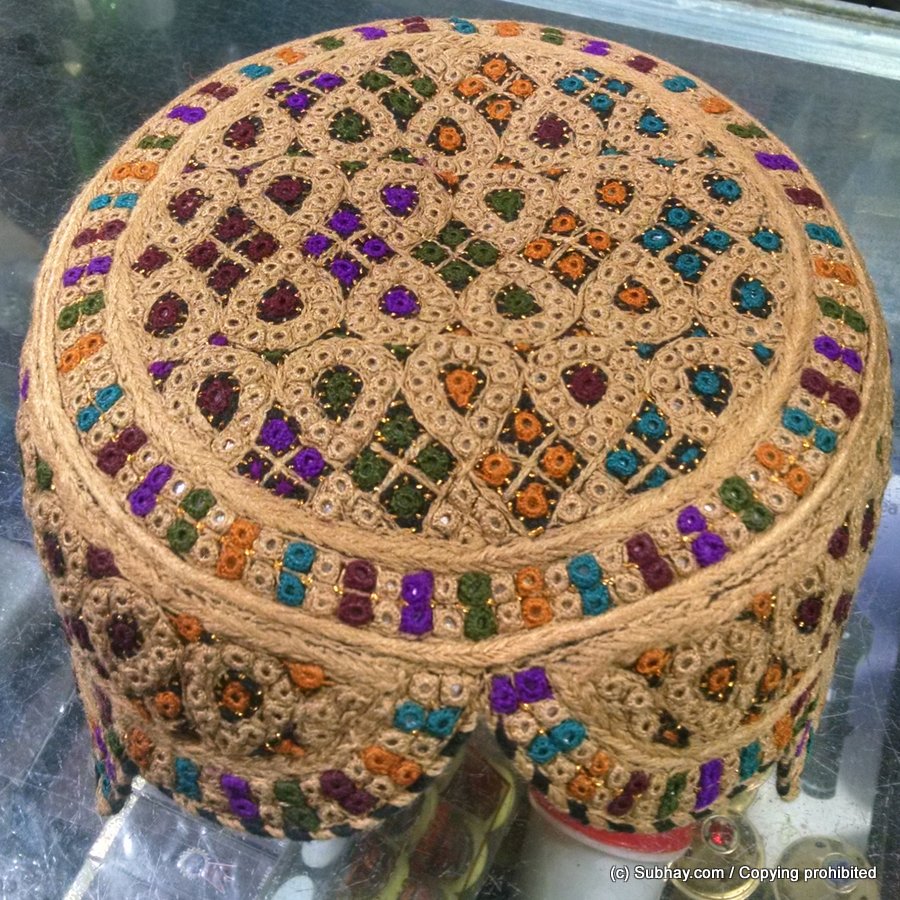 Yaqoobi Tando Adam / Zardari Sindhi Cap / Topi (Hand Made) MK-276